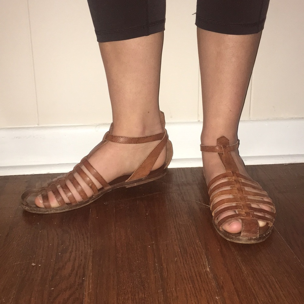 Banana Republic leather sandals